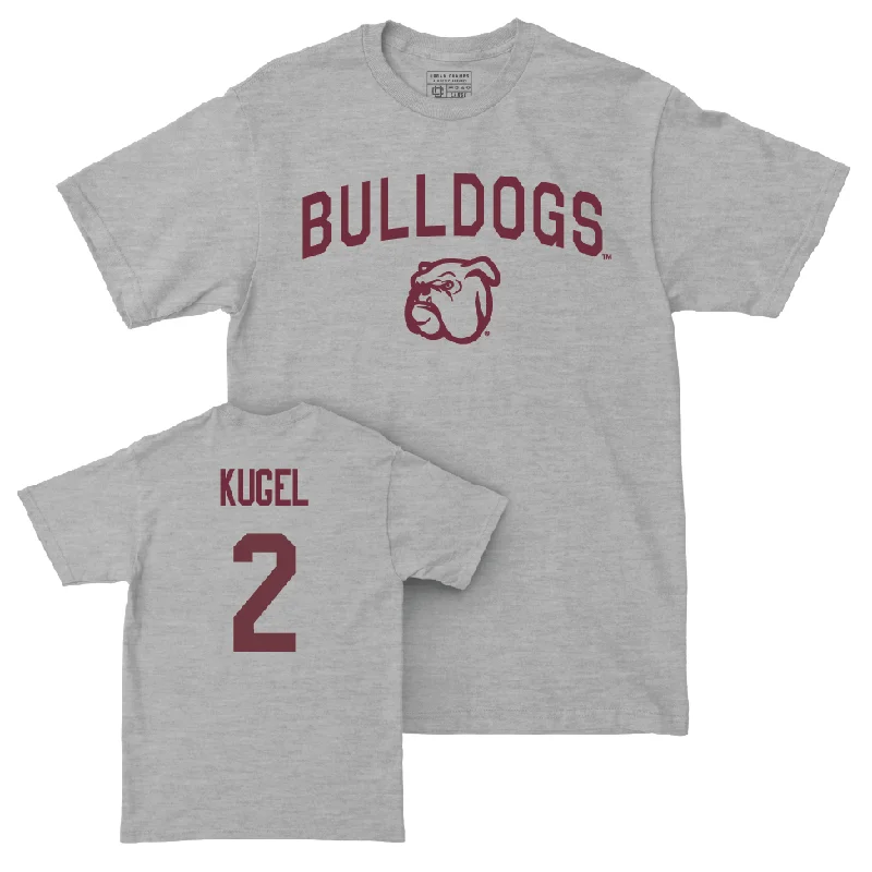 Sport Grey Men's Basketball Bulldogs Tee  - Riley Kugel