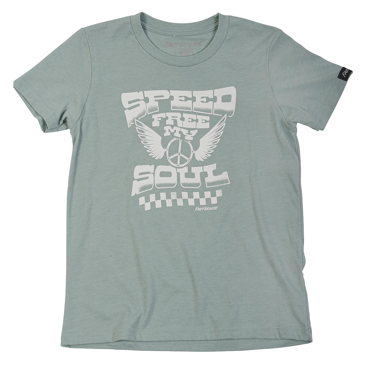 Fasthouse Sunshine Tee - Girls - Heather Blue