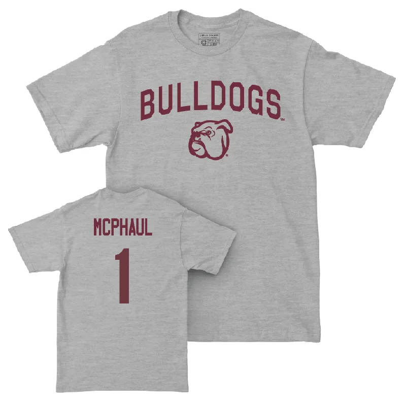 Sport Grey Women's Basketball Bulldogs Tee - Destiney McPhaul