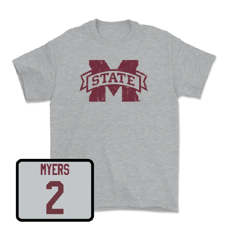 Sport Grey Men's Basketball Classic Tee - Adrian Myers