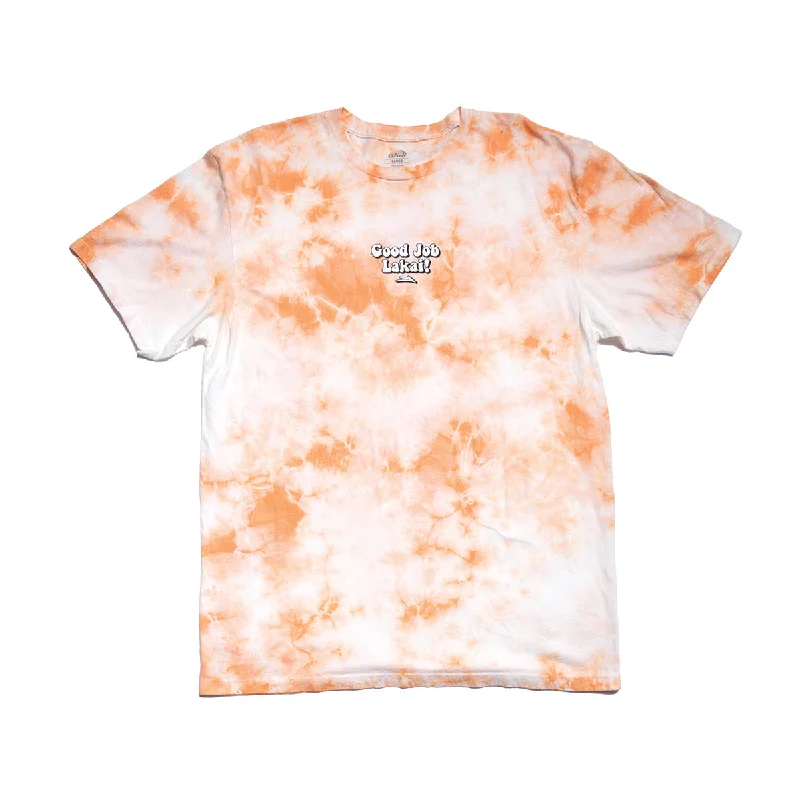 LAKAI GOOD JOB LAKAI TEE - (LARRY JUNE) ORANGE TIE DYE