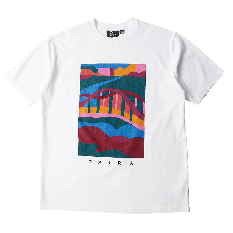 BY PARRA NIJMEGEN TRIP T-SHIRT // WHITE