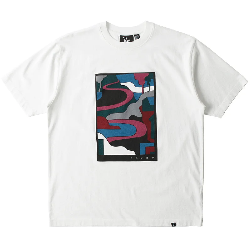 BY PARRA THE STELVIO T-SHIRT // WHITE