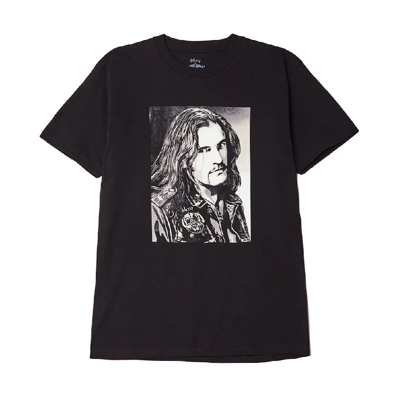 OBEY X MOTORHEAD LEMMY CLASSIC TEE // BLACK