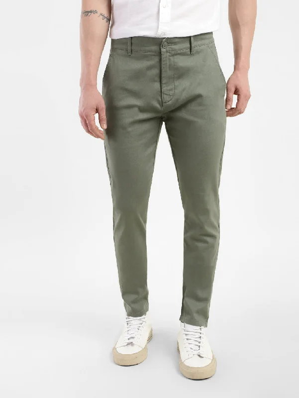 Men's Slim Tapered Fit Trousers