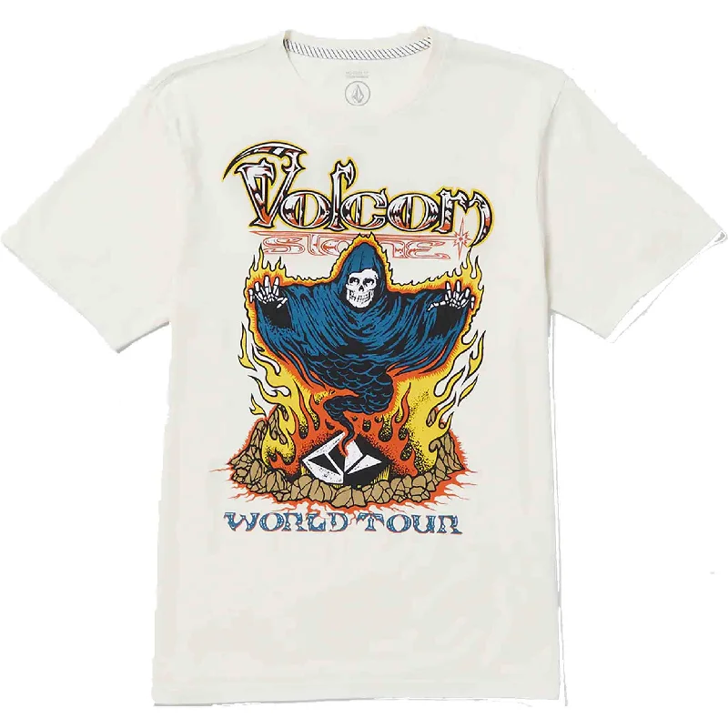 Volcom Stone Ghost Short Sleeve Off White Tee