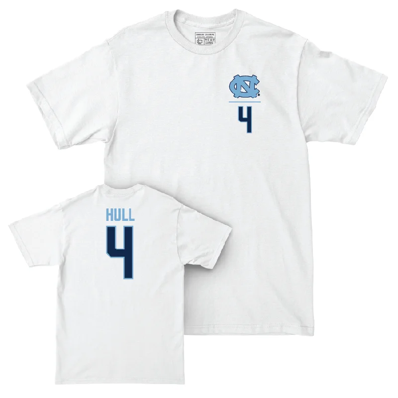 UNC Women's Basketball White Logo Comfort Colors Tee  - Laila Hull