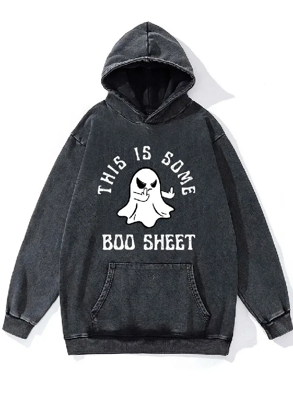 this is some boo sheet Washed Gym Hoodie