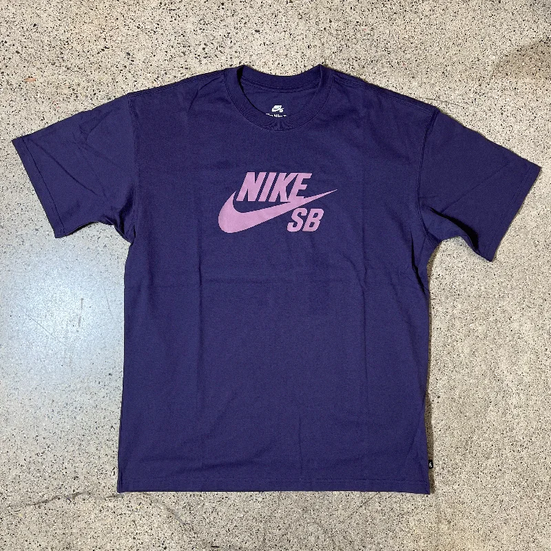 NIKE SB HBR LOGO TEE - PURPLE