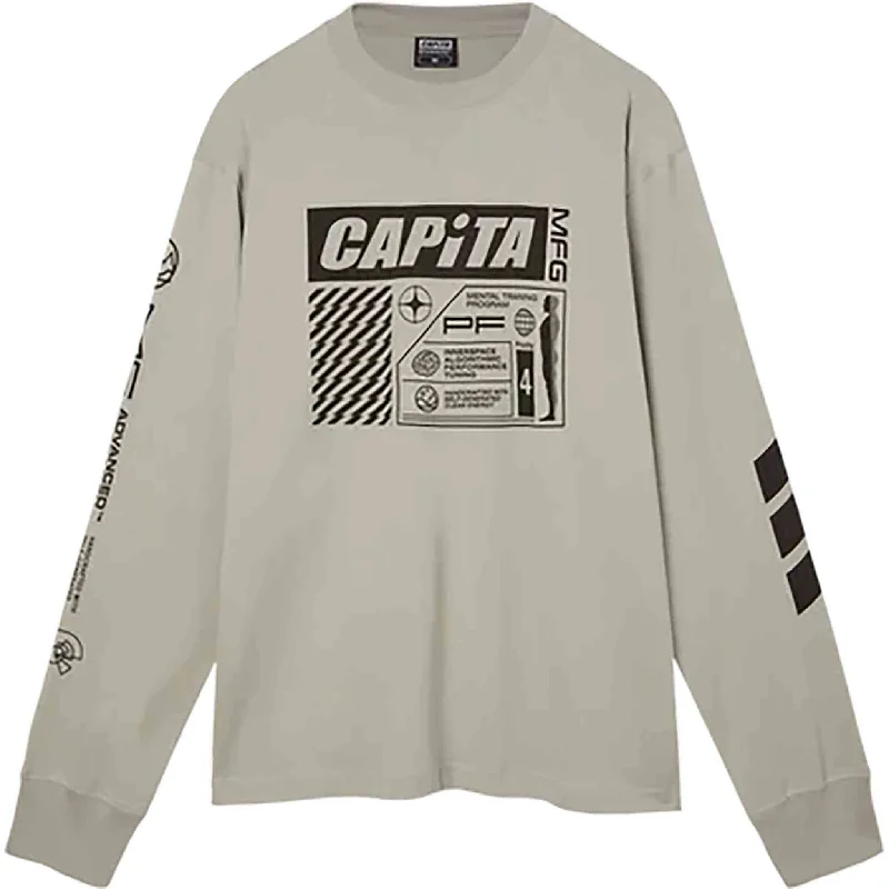 Capita Mental Long Sleeve Tee Grey