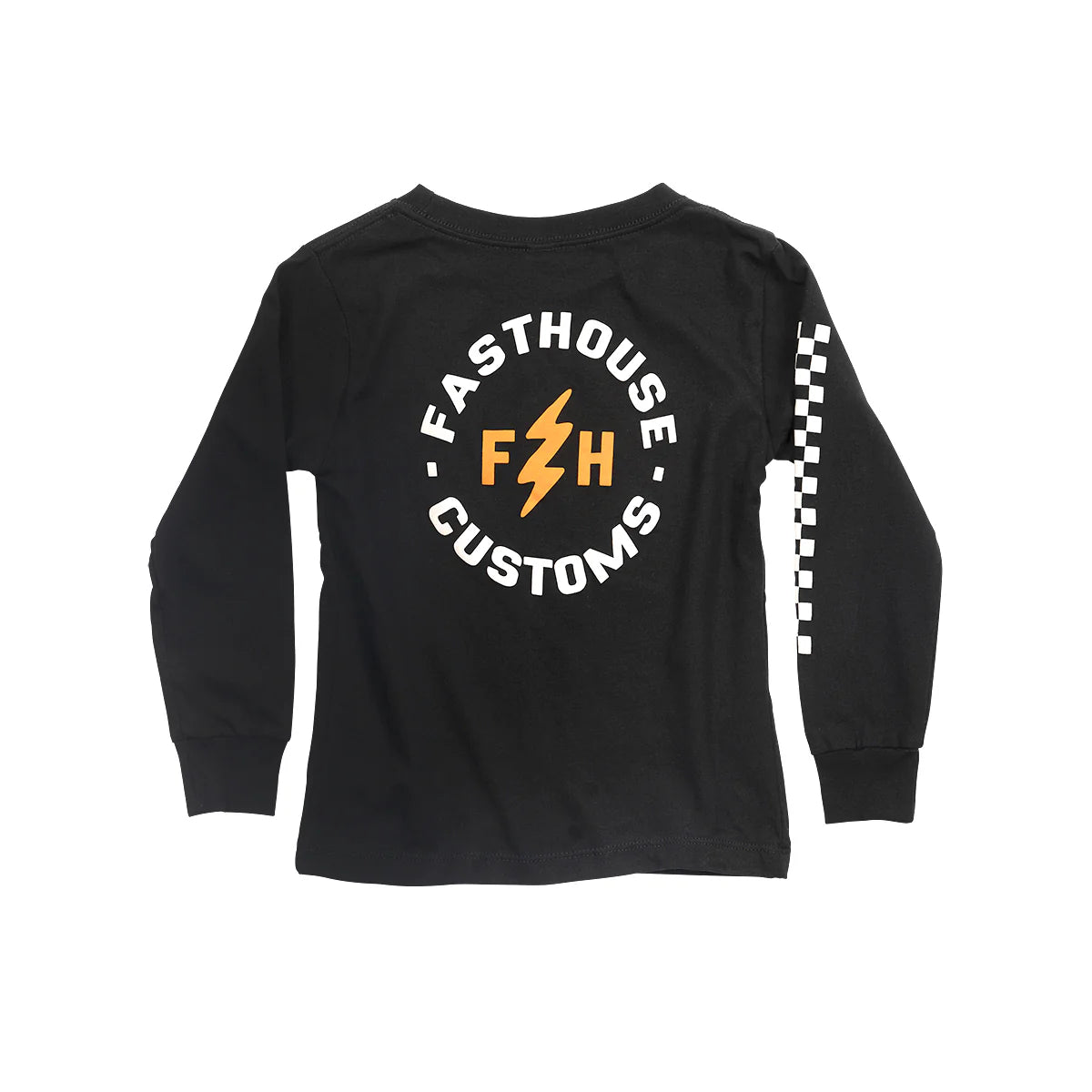 Fasthouse Easy Rider Long Sleeve Tee - Toddler - Black