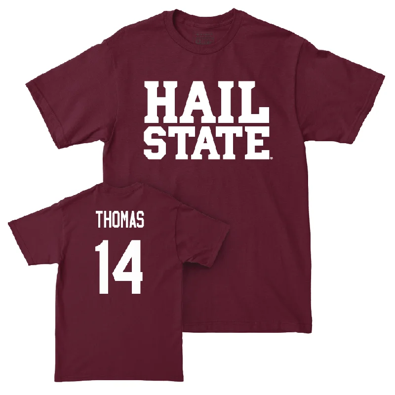 Maroon Women's Basketball Hail Tee - Kayla Thomas