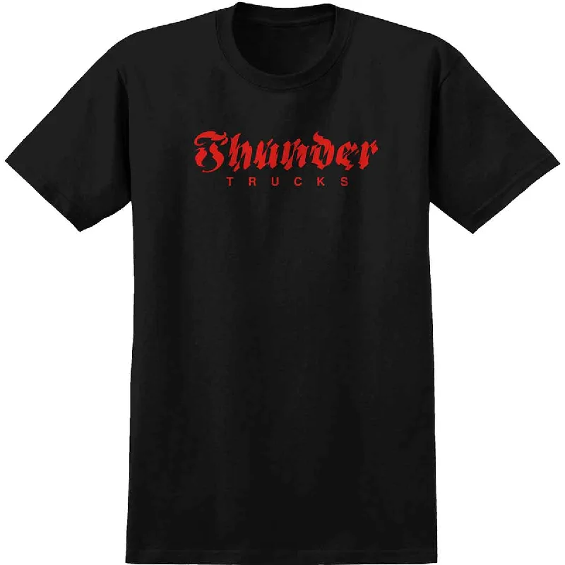 THUNDER AFTERSHOCK TEE - BLACK RED