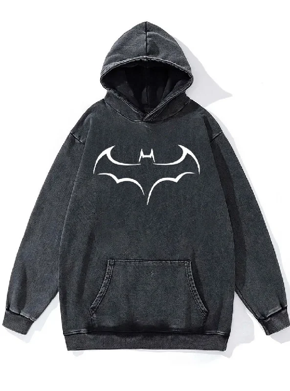 bat Washed Gym Hoodie