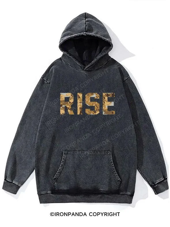 RISE Washed Gym Hoodie