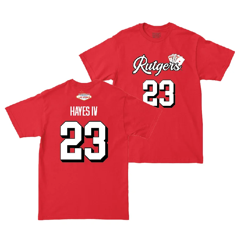 EXCLUSIVE: Rutgers Vegas Men's Basketball Shirsey - PJ Hayes IV