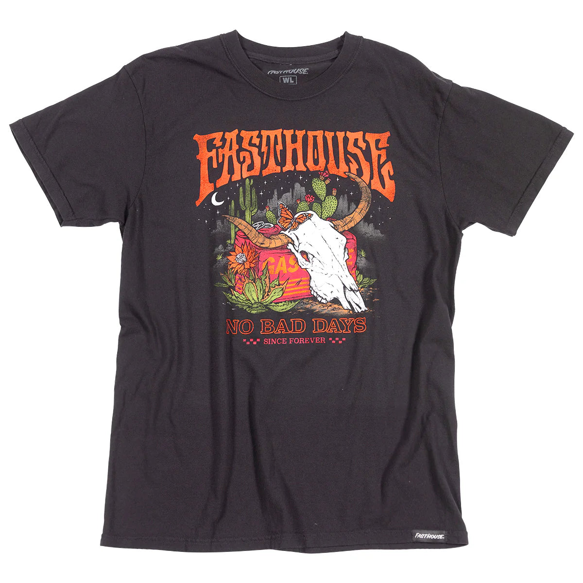 Fasthouse Forever Tee - Womens - Washed Black