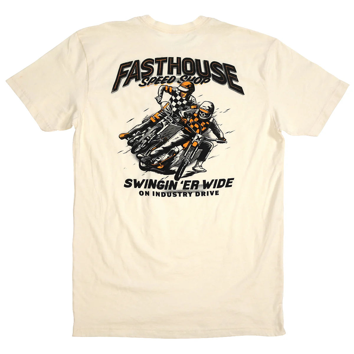 Fasthouse Tracker Tee - Natural