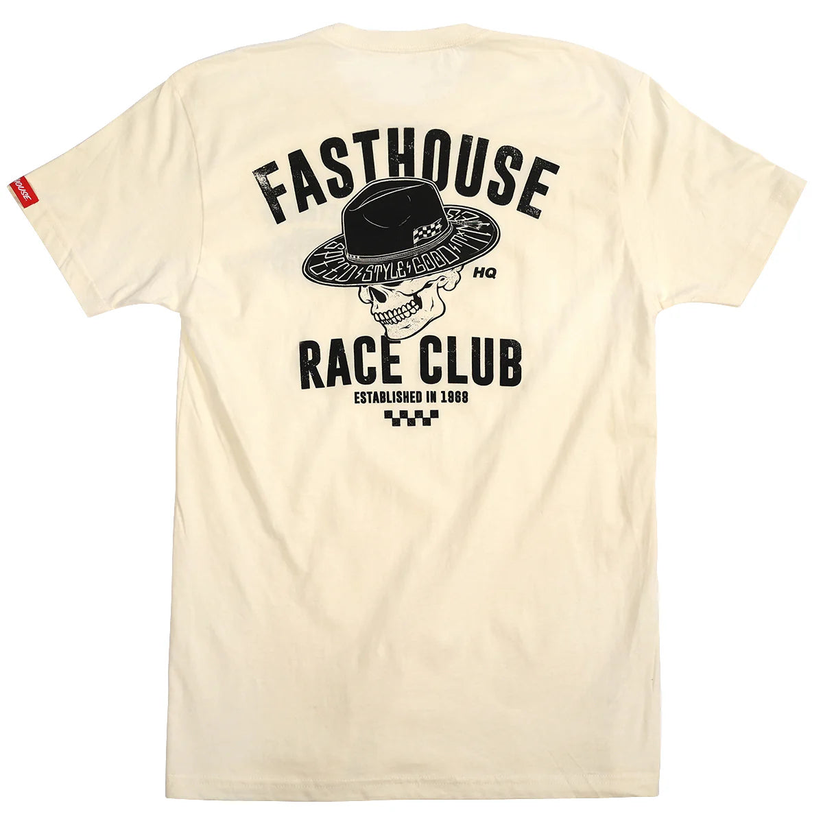 Fasthouse HQ Club Tee - Natural