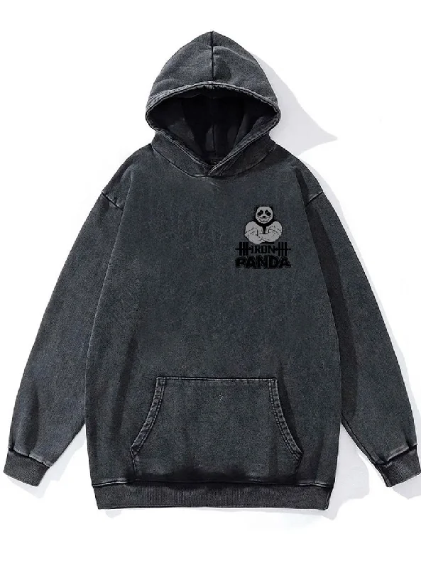 ironpanda Washed Gym Hoodie