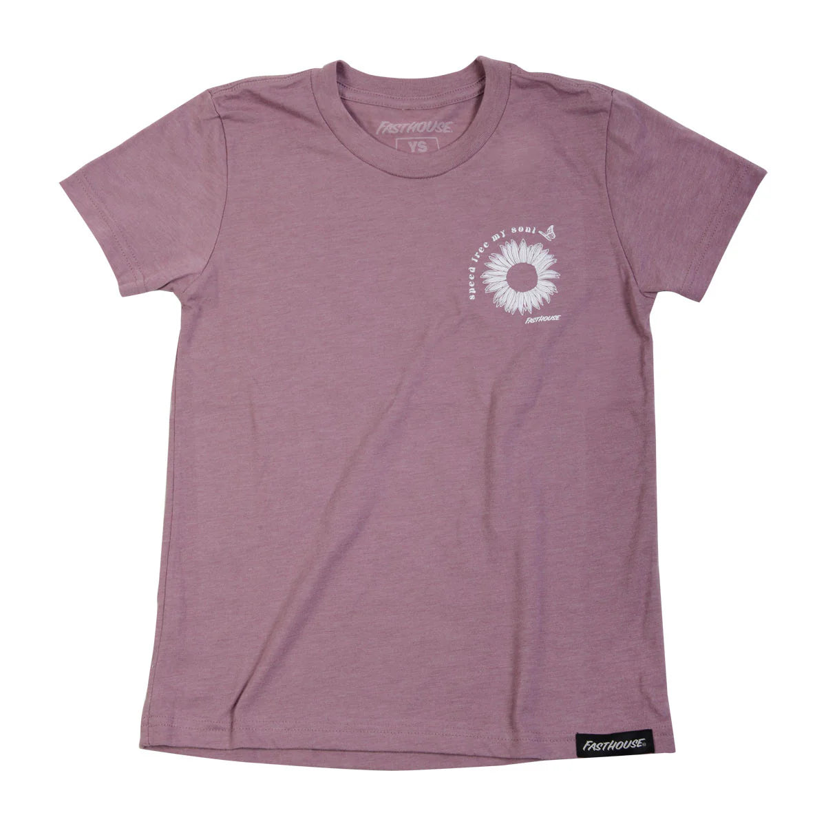 Fasthouse Allure Tee - Girls - Heather Orchid