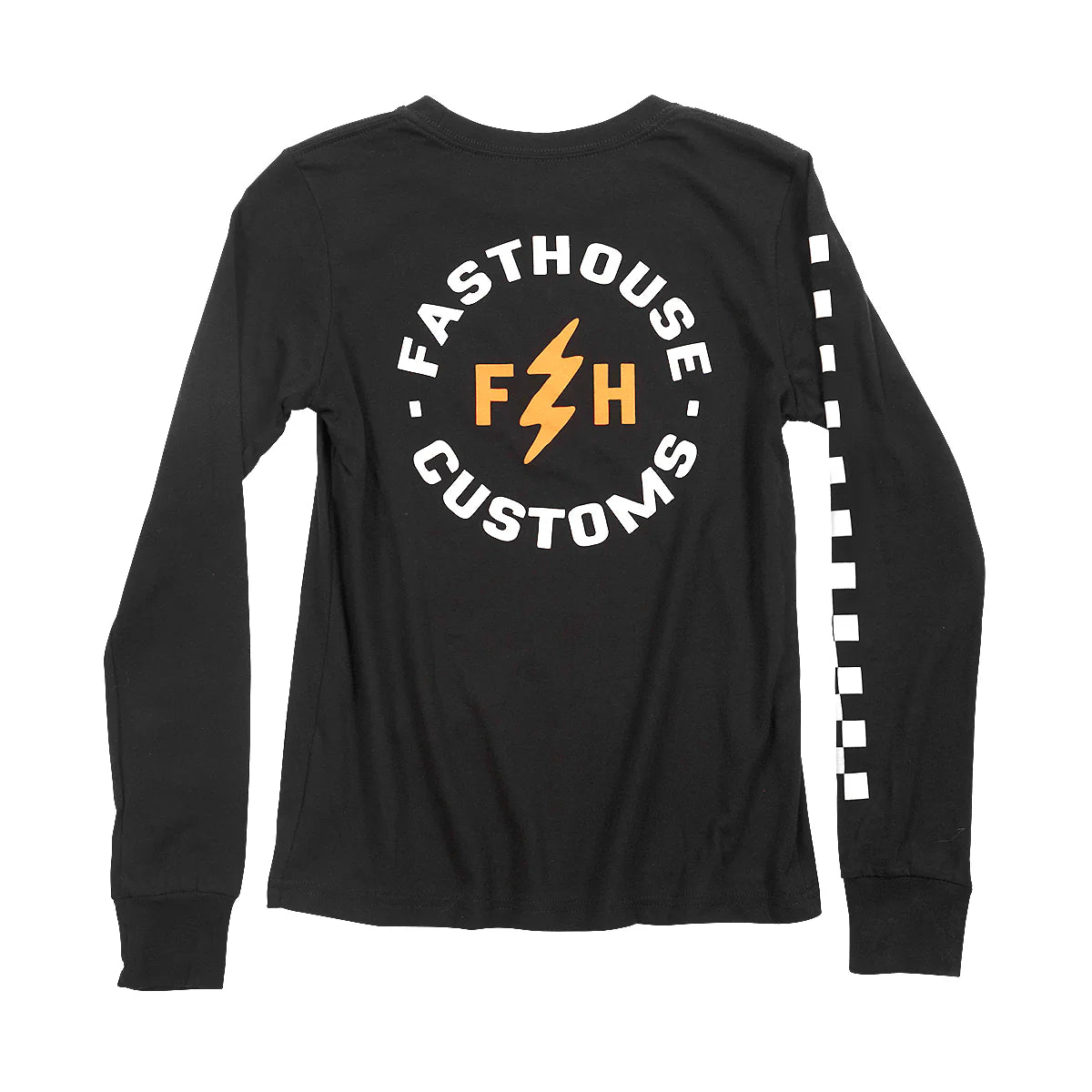 Fasthouse Easy Rider Long Sleeve Tee - Youth - Black