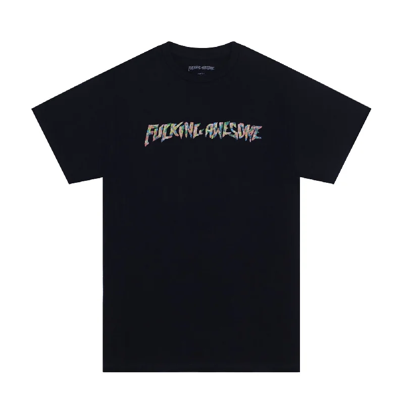 FUCKING AWESOME GUM STAMP TEE - BLACK