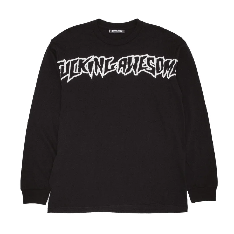 FUCKING AWESOME BIG STAMP L/S TEE // BLACK