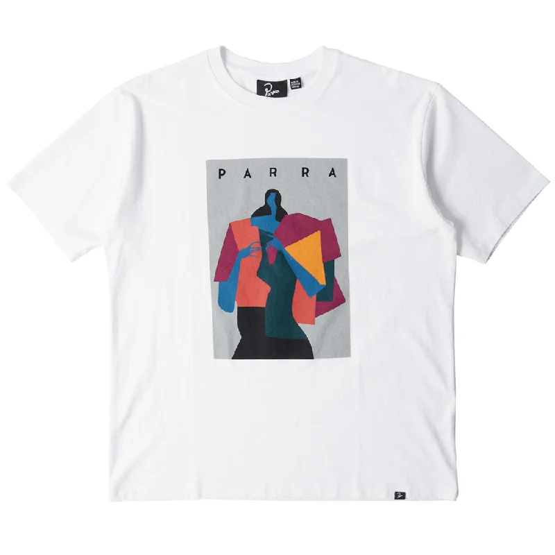 BY PARRA HORSE T-SHIRT // WHITE