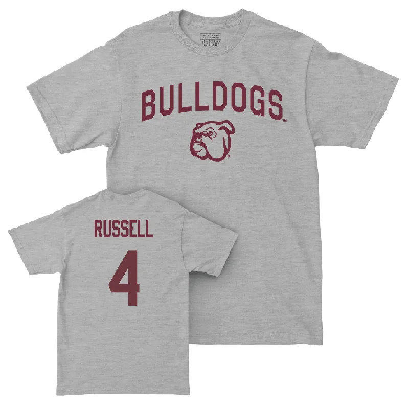 Sport Grey Women's Basketball Bulldogs Tee - Eniya Russell