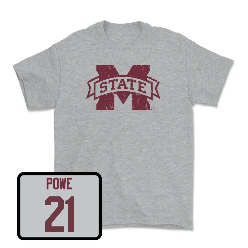 Sport Grey Women's Basketball Classic Tee - Debreasha Powe