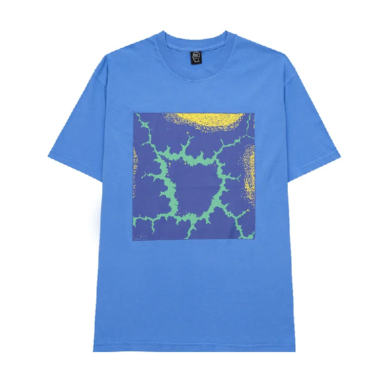 BRAIN DEAD ELECTRIC OWL T-SHIRT // CHINA BLUE