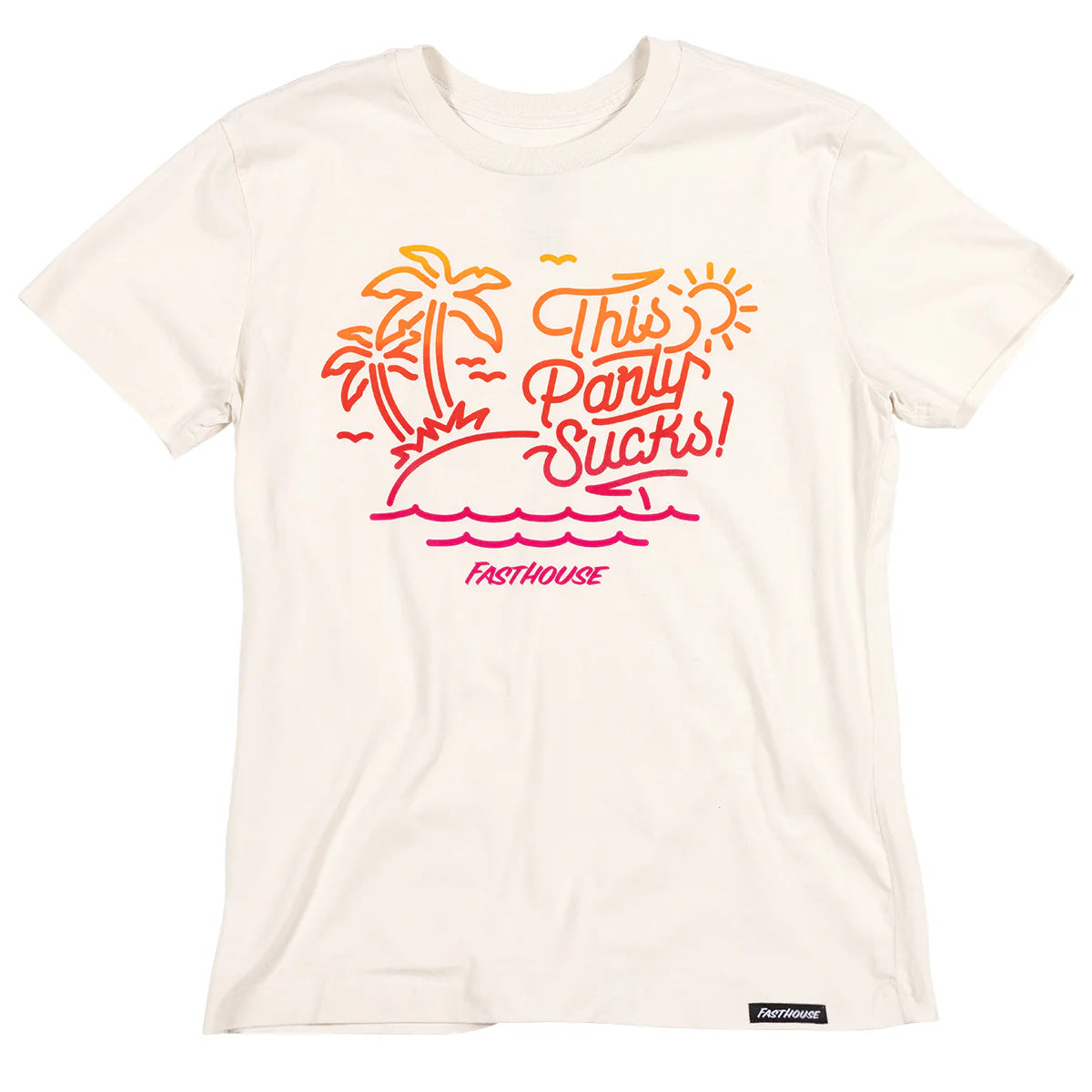 Fasthouse Castaway Tee - Womens - Natural