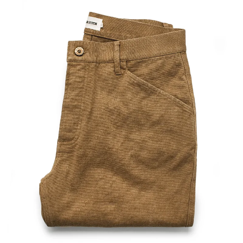 The Camp Pant in British Khaki Boss Duck