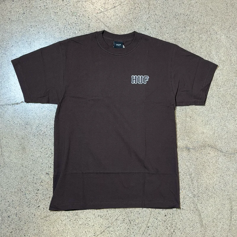 HUF SET TEE - ESPRESSO