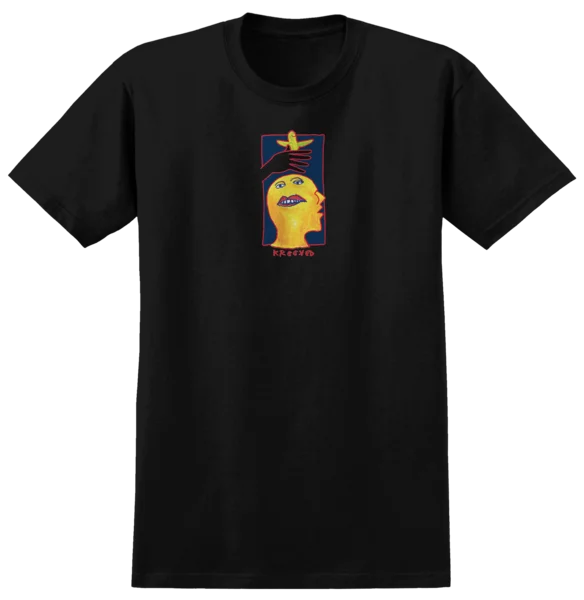 Krooked Una Teeth Tee - Black