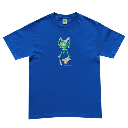 FROG TOAST TEE - BLUE