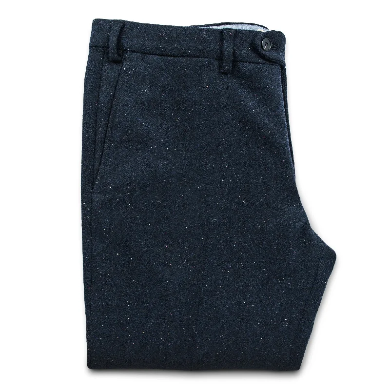 The Telegraph Trouser in Navy Donegal