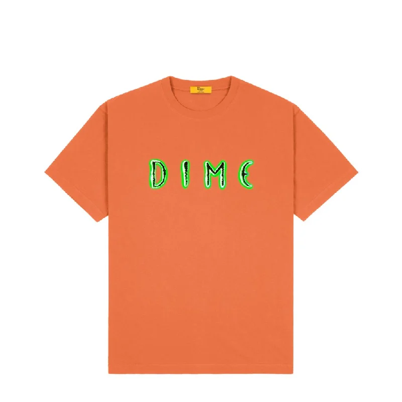 DIME SIL TEE - CORAL