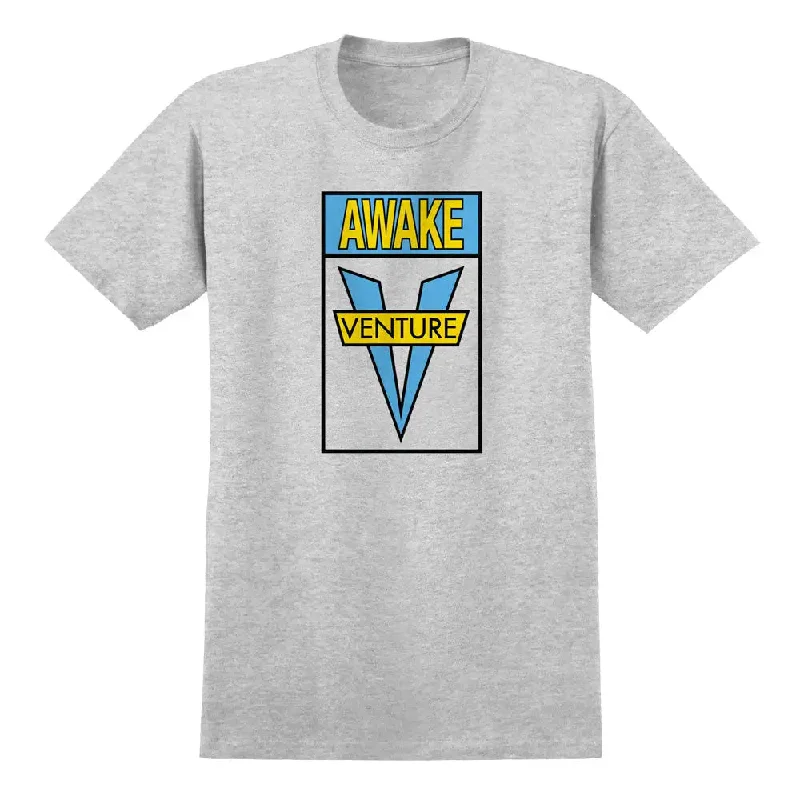 VENTURE AWAKE TEE - HEATHER YELLOW