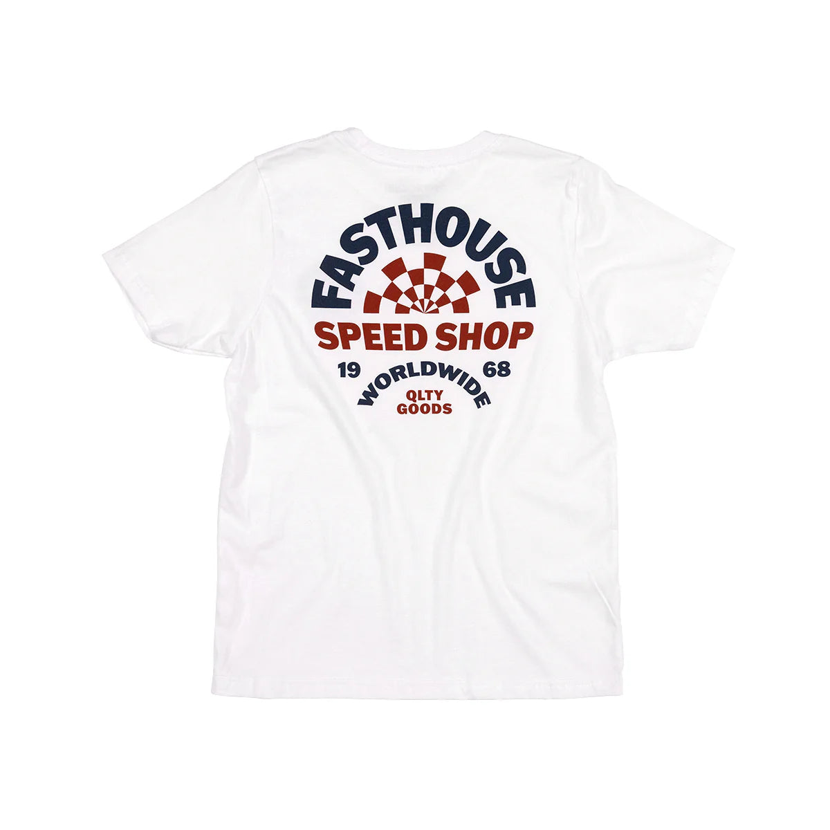 Fasthouse Deco Tee - Youth - White