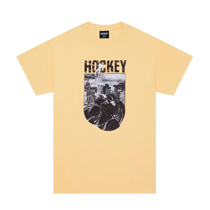 HOCKEY LOOK UP TEE - GOLD